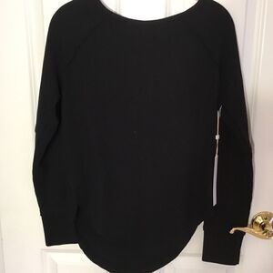 NWT Caslon Brand Women’s Size S Long Sleeve Ribbed Knit Pajama Shirt